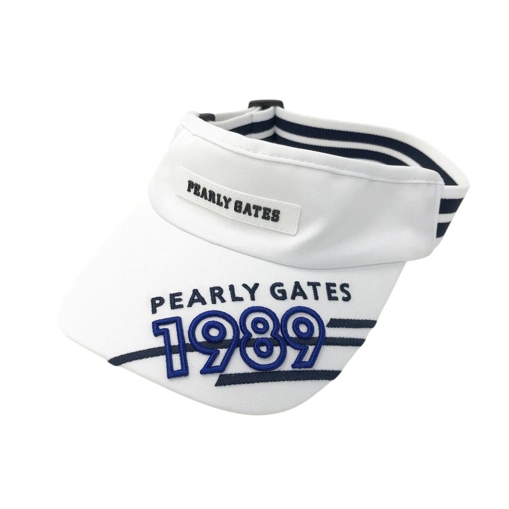 PEARLY GATES パーリーゲイツ  サンバイザー  ホワイト系 FR [240101350249] ゴルフウェア ストスト