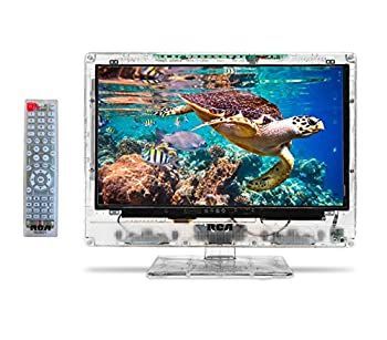 RCA 15インチ クリアビュー HDTV | 透明LED HD テレビ 高解像度ワイドスクリーンモニター w HDMI VGA RFアンテナジャック入力フル機