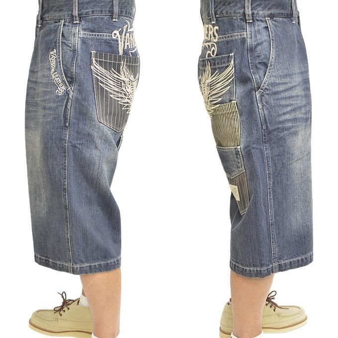 【美品】VANSON(バンソン)バイカーデニム/ストレッチ/ブラック/34インチ VANSON(バンソン)バイカーデニム/ストレッチ/ブラック/34インチ