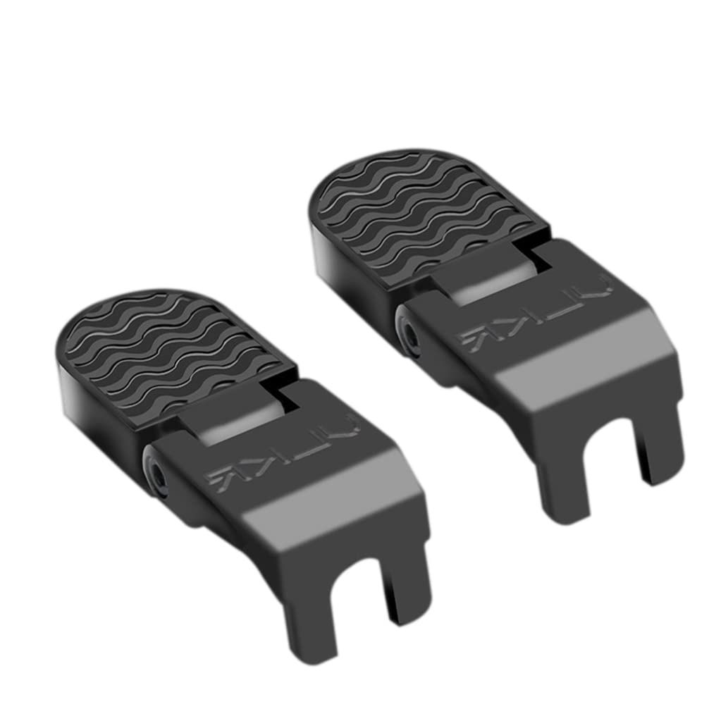 【数量限定】ブラック（開口10mm） 丈夫 アルミ合金製 ステップ ステップ 二人乗り 自転車 自転車 自転車 自転車 自転車 ハブ ペグ ハブステップ LIOOBO