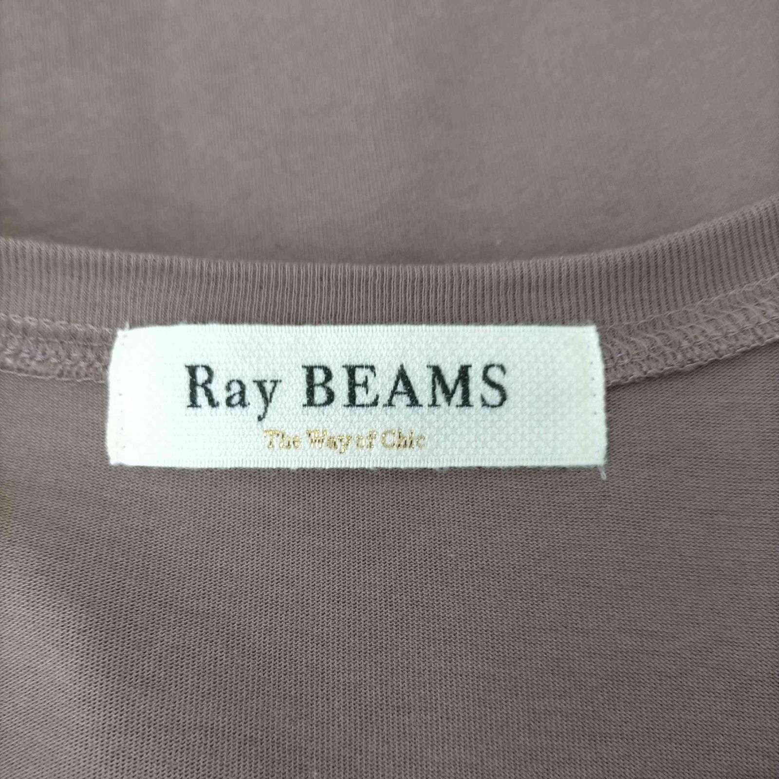 レイビームス Ray BEAMS バック フレア ハーフスリーブ Tシャツ レディース 表記無 - メルカリ