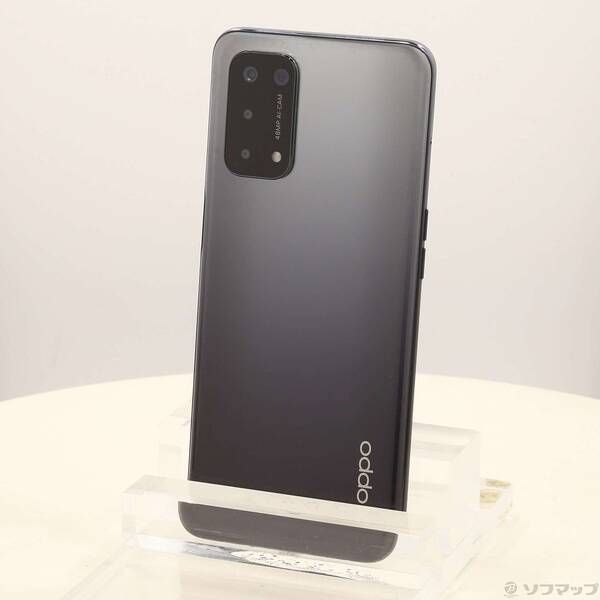 品〕 OPPO A54 5G 高品質 64GB シルバーブラック OPG02 UQ mobile SIM