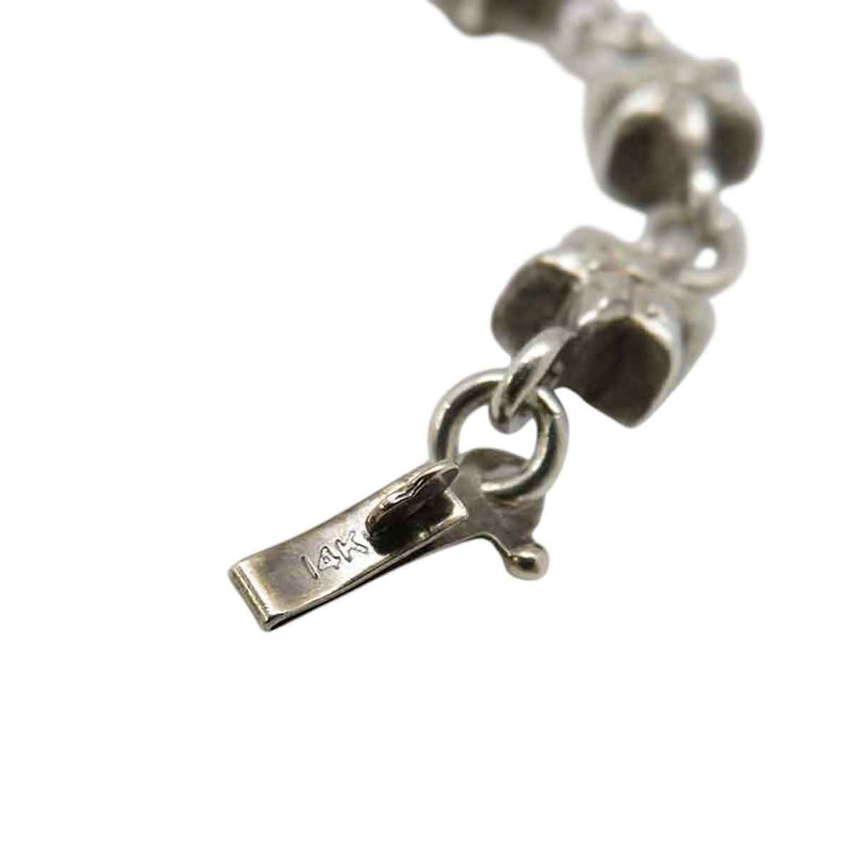 クロムハーツ タイニー スター ブレスレット 13LINK SV925 14K(留め具