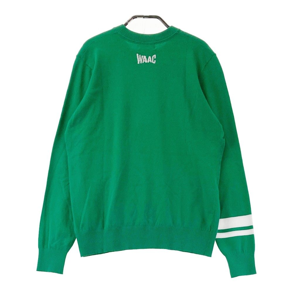 サイズ S WAAC ワック 072242762 ニット セーター グリーン系 240101419481 ゴルフウェア レディース ストスト