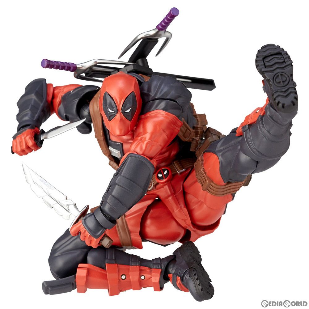 【中古】[FIG]フィギュアコンプレックス アメイジングヤマグチ No.025 Deadpool ver.2.0(デッドプール ver.2.0) 完成品 可動フィギュア 海洋堂(61169448) 中古】[FIG]フィギュアコンプレックス アメイジングヤマグチ No