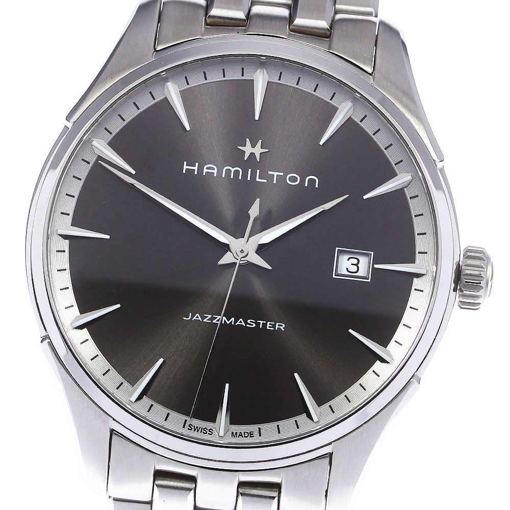 ハミルトン HAMILTON H324510 ジャズマスター デイト クォーツ メンズ ...