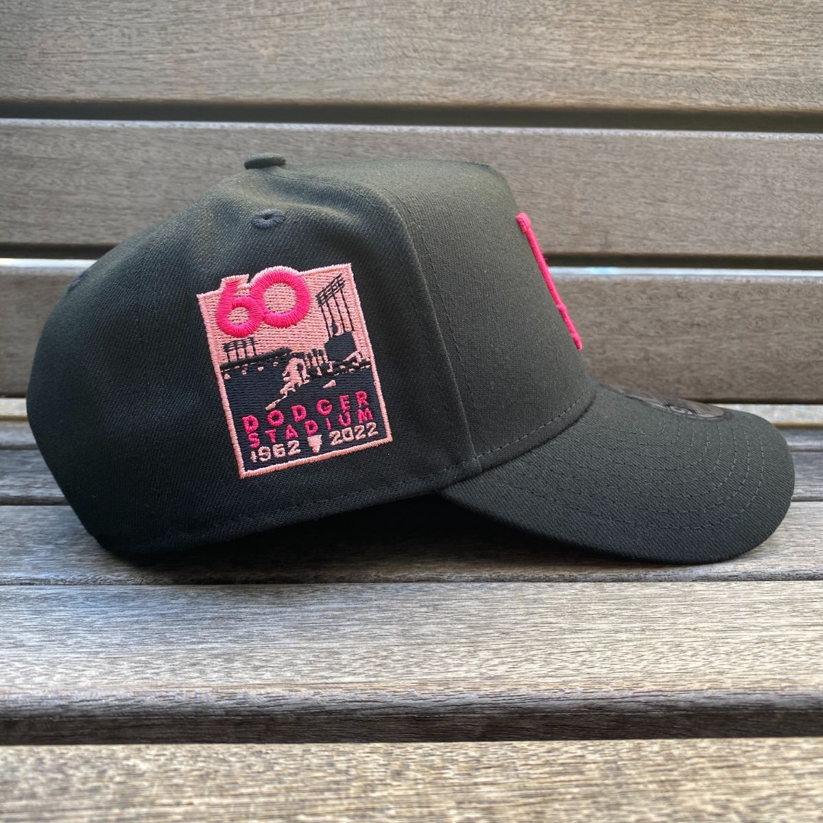 ニューエラ LA ドジャース ローズ ブラック NEW ERA 9FORTY ROSE 海外限定 Newera ニューエラ 9Forty Aフレーム LA Dodgers