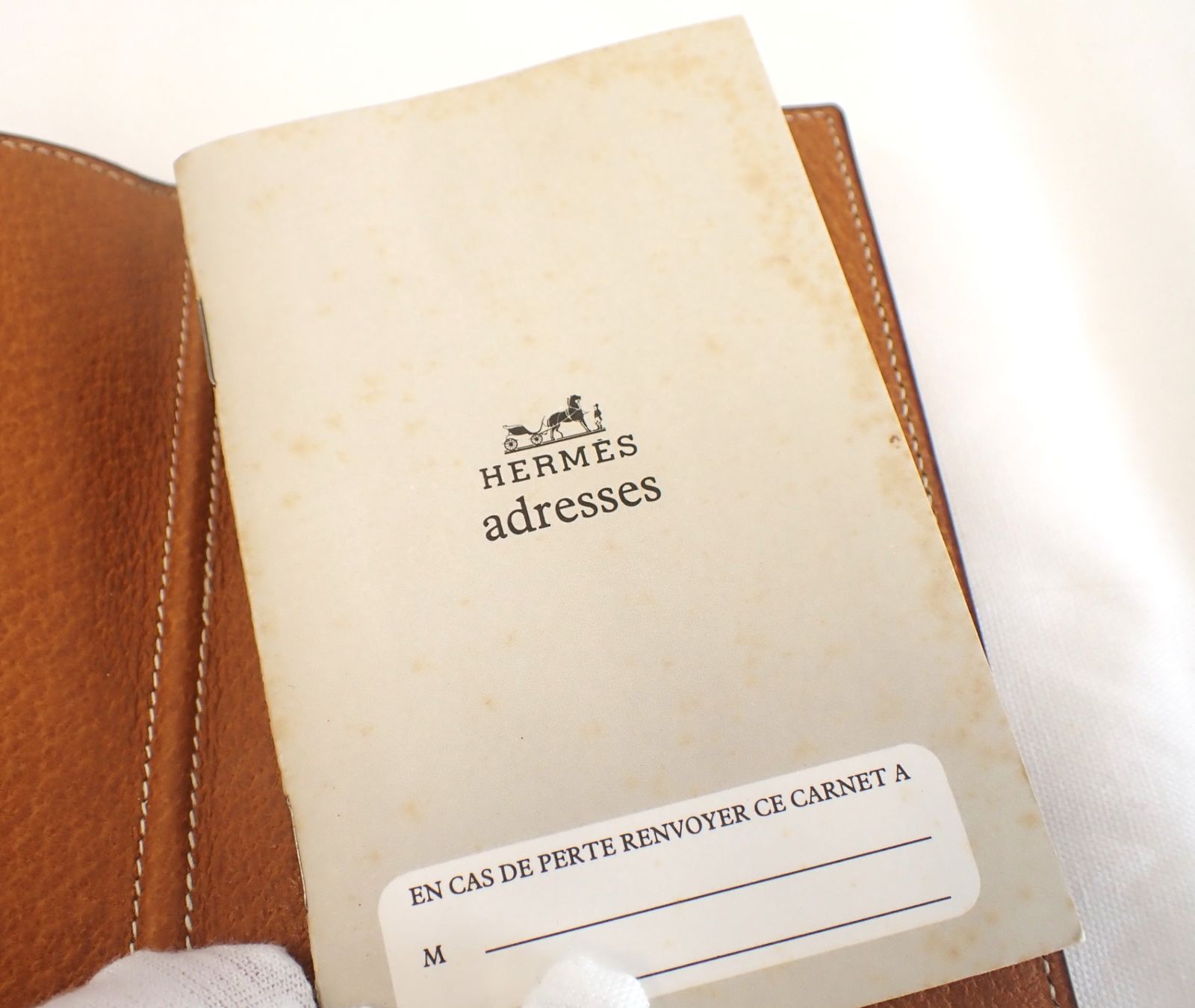 【箱付き】エルメス／ユリスミニ用 リフィル／手帳 メモ帳 付箋 ステーショナリー エルメス ユリスミニ専用 レフィル不要 A7手帳カバー - メルカリ