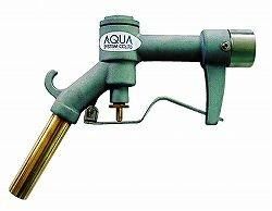 2営業日で発送 アクアシステム 溶剤用アルミ製手動ガンノズル 接続Rc1 code 4942191