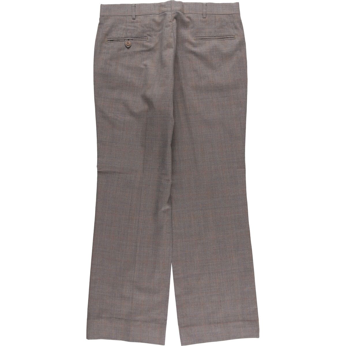 古着 ガンクラブチェック スラックスパンツ メンズw33相当 ヴィンテージ eaa586180