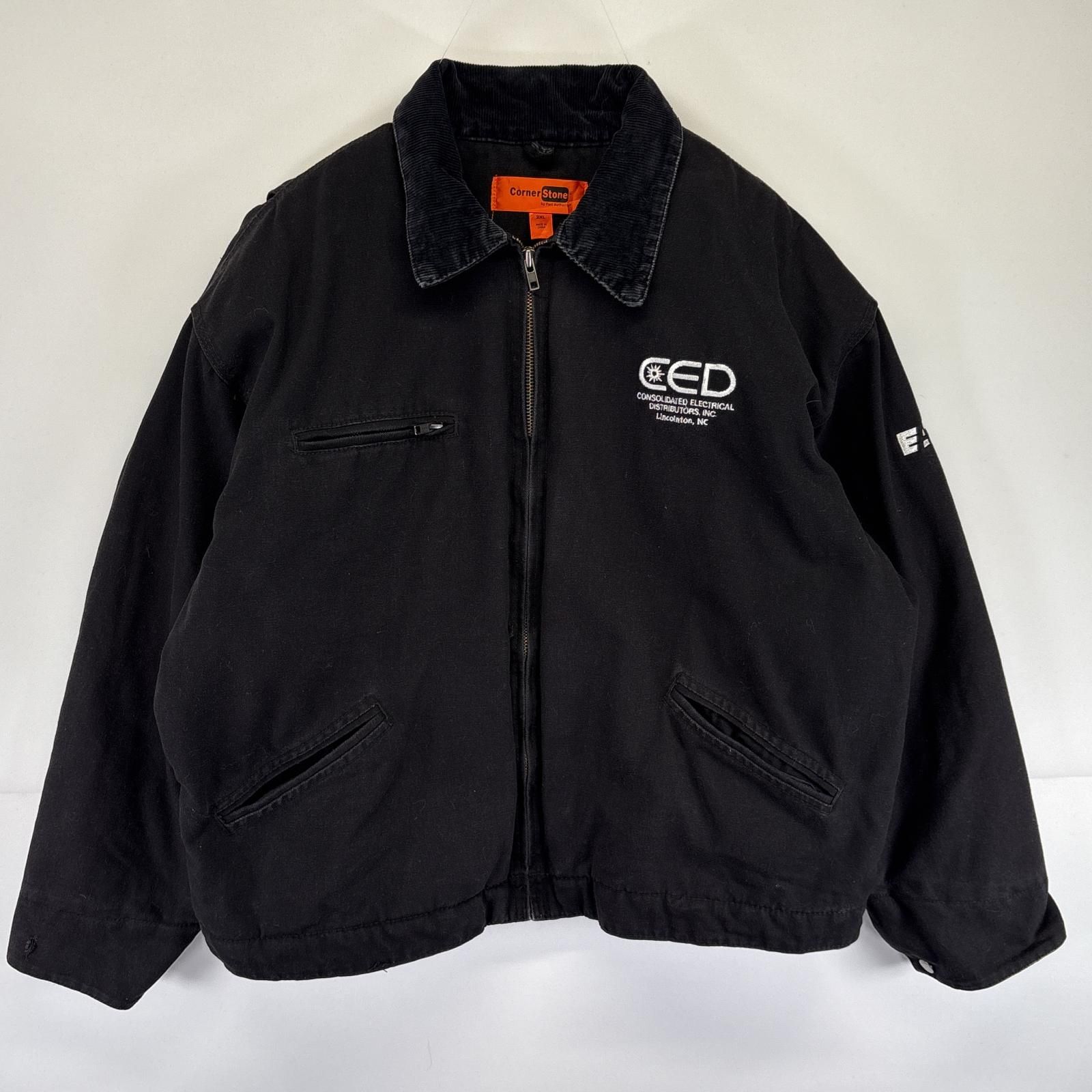 古着 コーナーストーン Corner Stone ワークジャケット ダック 中綿
