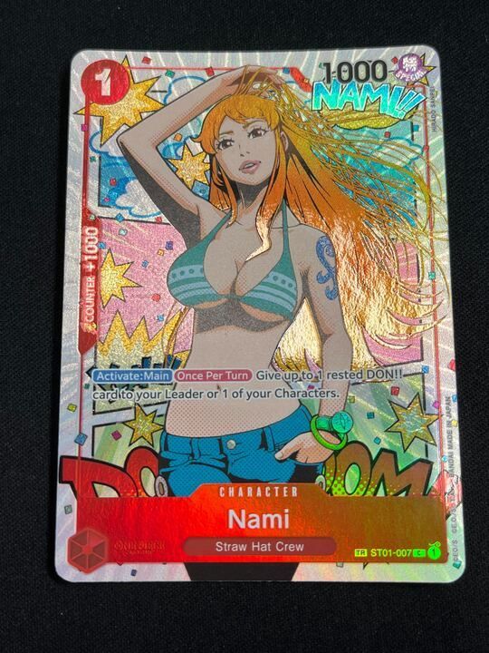 [PSA10]ナミ トレジャーレア TR ST01-007 英語 海外 ナミ(トレジャーレア/英語版)《TR》{ST01-007} - シンソク