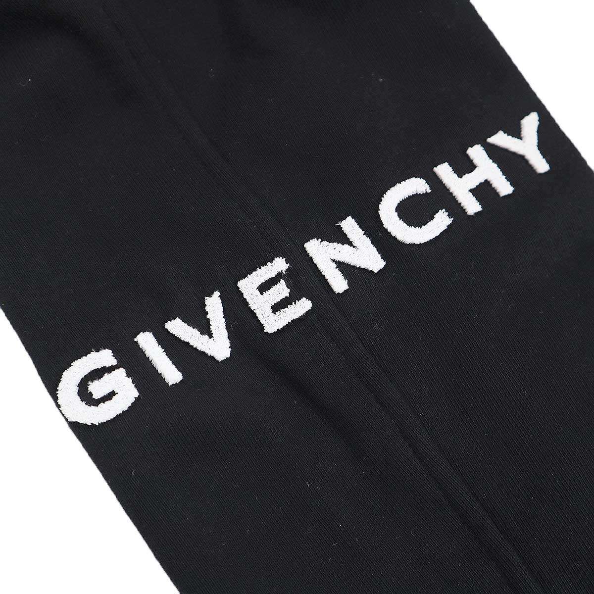 ジバンシィ BW50TJ3Z85 ロッキーロゴスウェットジョガーロングパンツ メンズ XS GIVENCHY ジバンシィ フロッキーロゴスウェットジョガーパンツ