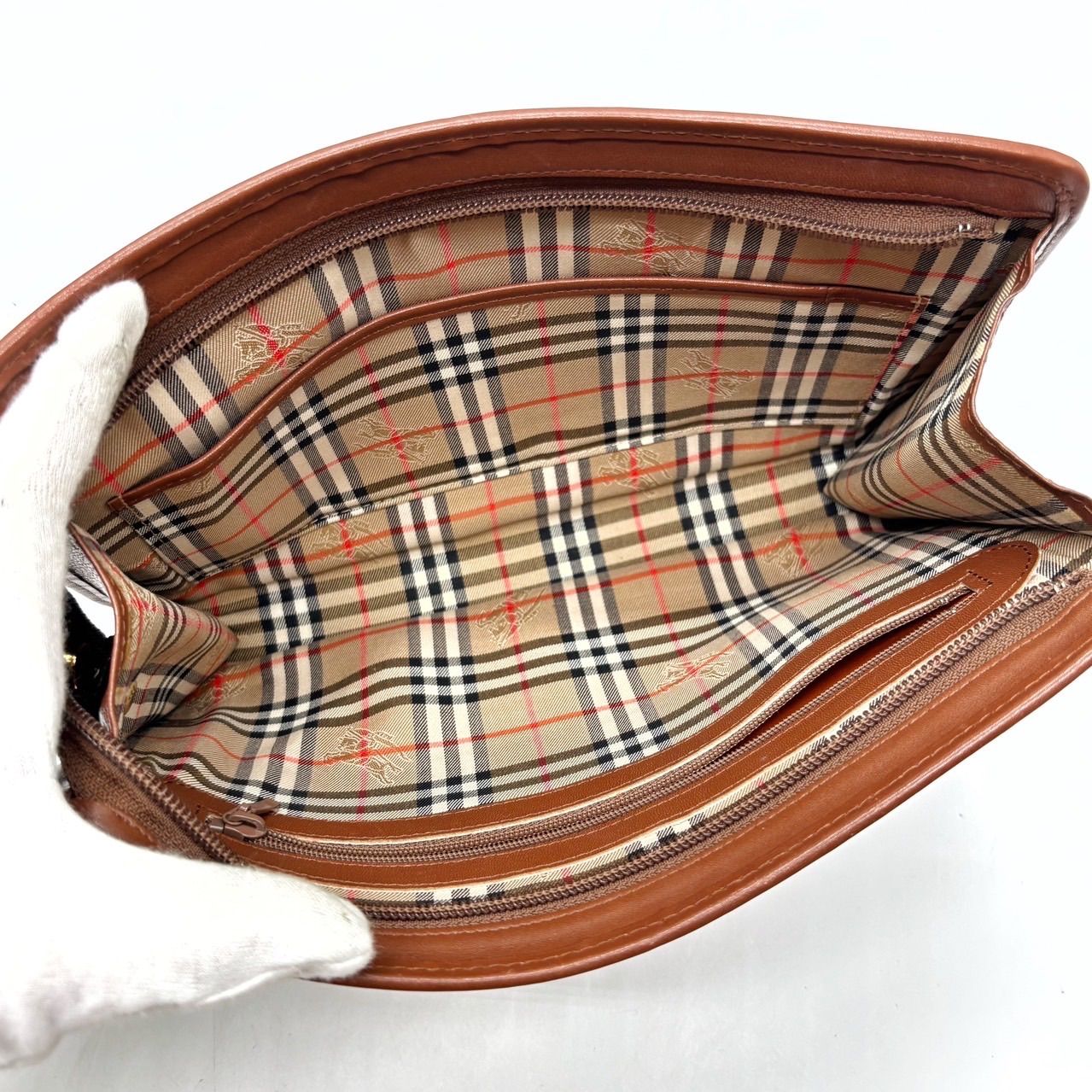 ✨良品✨ BURBERRY バーバリー クラッチバッグ セカンドバッグ 