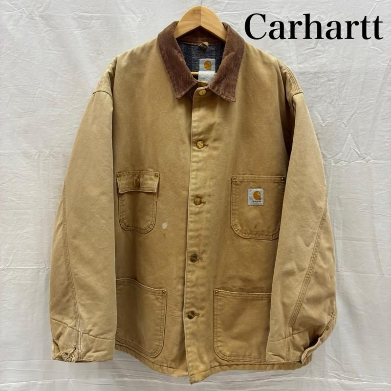 Carhartt カーハート ジャケット 上着 ジャンパー ブルゾン ミシガン チョアコート ブランケットライナー ダック ジャケット カバーオール