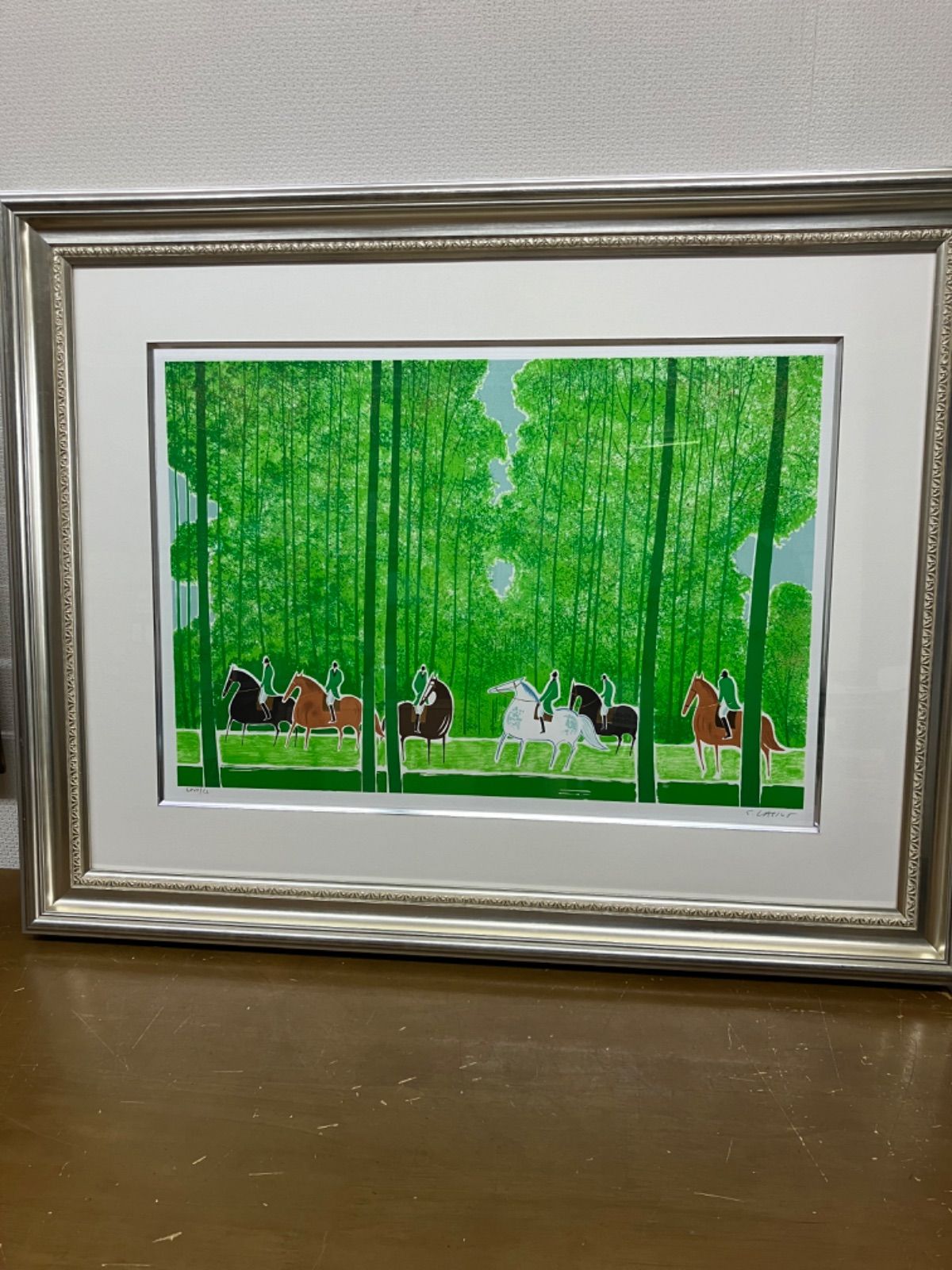 ラシス 「林間の乗馬」 LXV I I/CL - メルカリ 