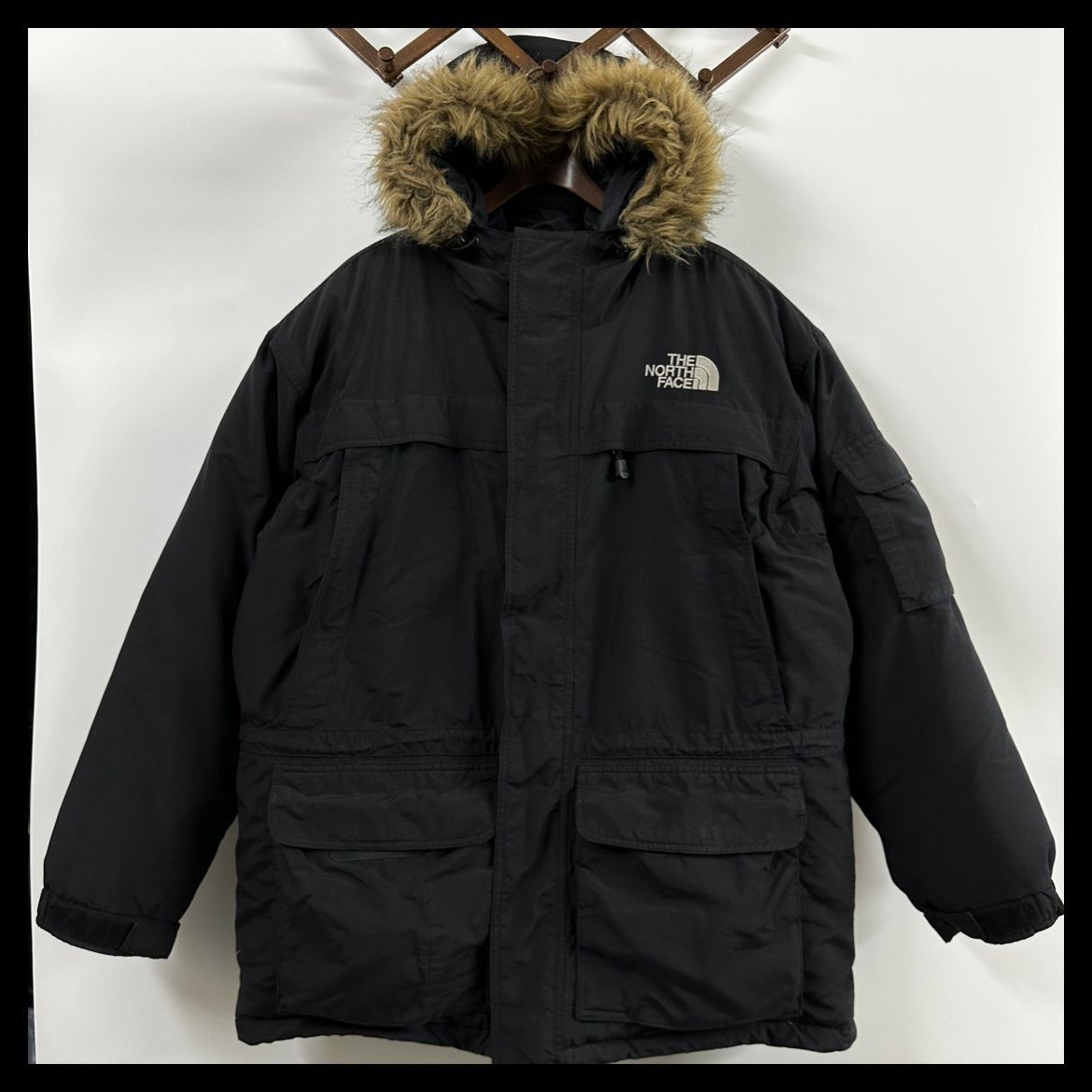 THE NORTH FACE ノースフェイス マクマードパーカ ダウン 黒 - メルカリ