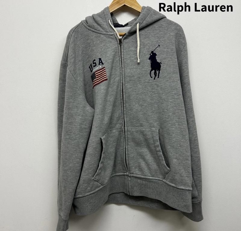 RALPHLAUREN ラルフローレン パーカー 長袖 ジップパーカー ワン