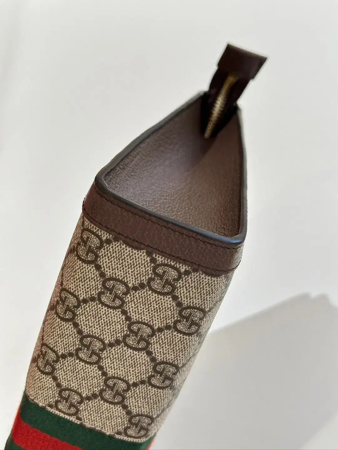 グッチ オフィディア GG Supreme ゴールド クラッチバッグ 625549 DECORATOM_COM_BR