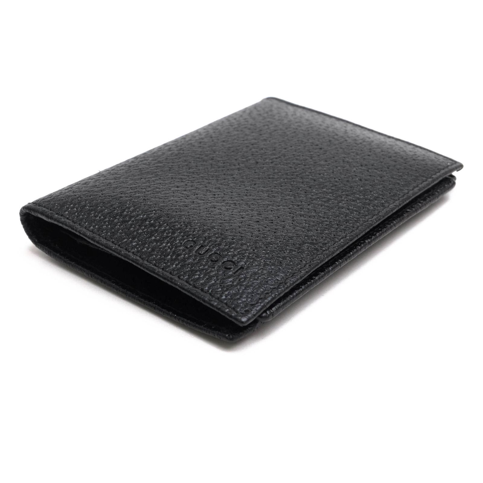 GUCCI ブラックレザー 名刺入れ GUCCI グッチ 名刺入れ カードケース ブラック レザー【430