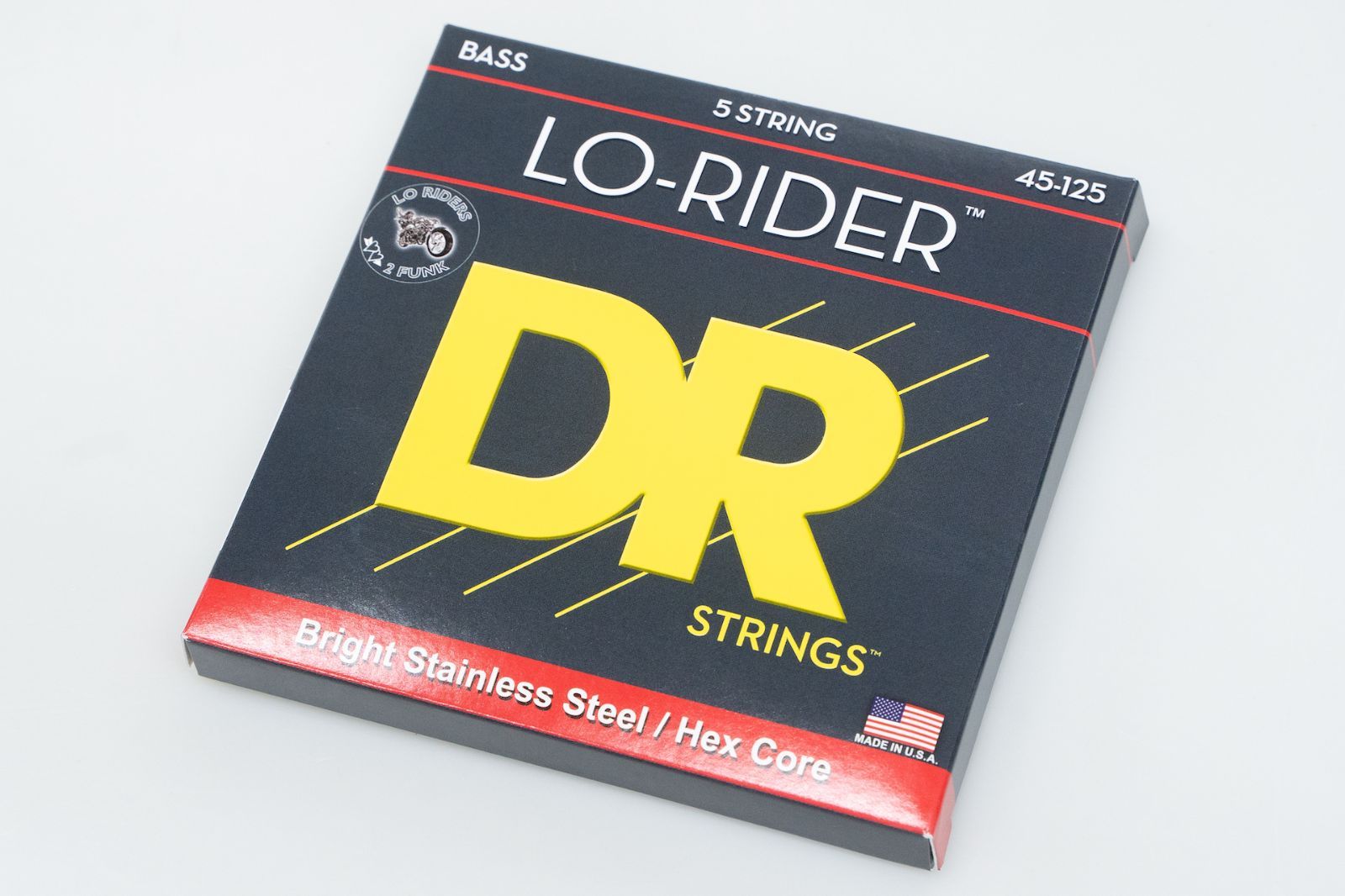 new DR STRINGS | LO-RIDERS Stainless Stainless for 5st Bass MH5-45 MEDIUM 45-125 GIB横浜
