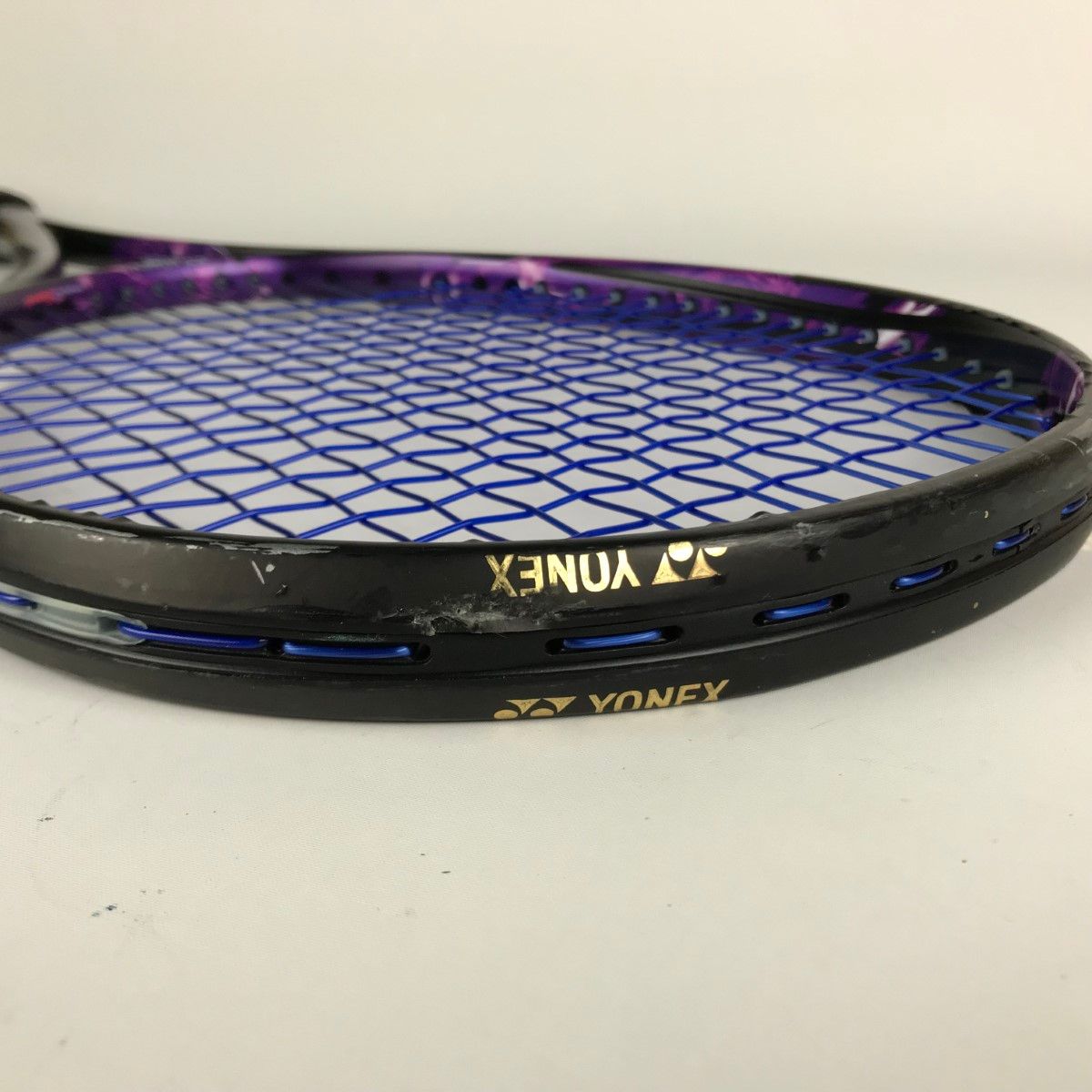 YONEX ソフトテニスラケット ジオブレーク80G ブラック/パープル YONEX