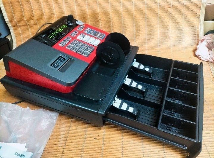 カシオレジスター SE-S20/NL200 人気機種 送料無料 707100 わかるかな?