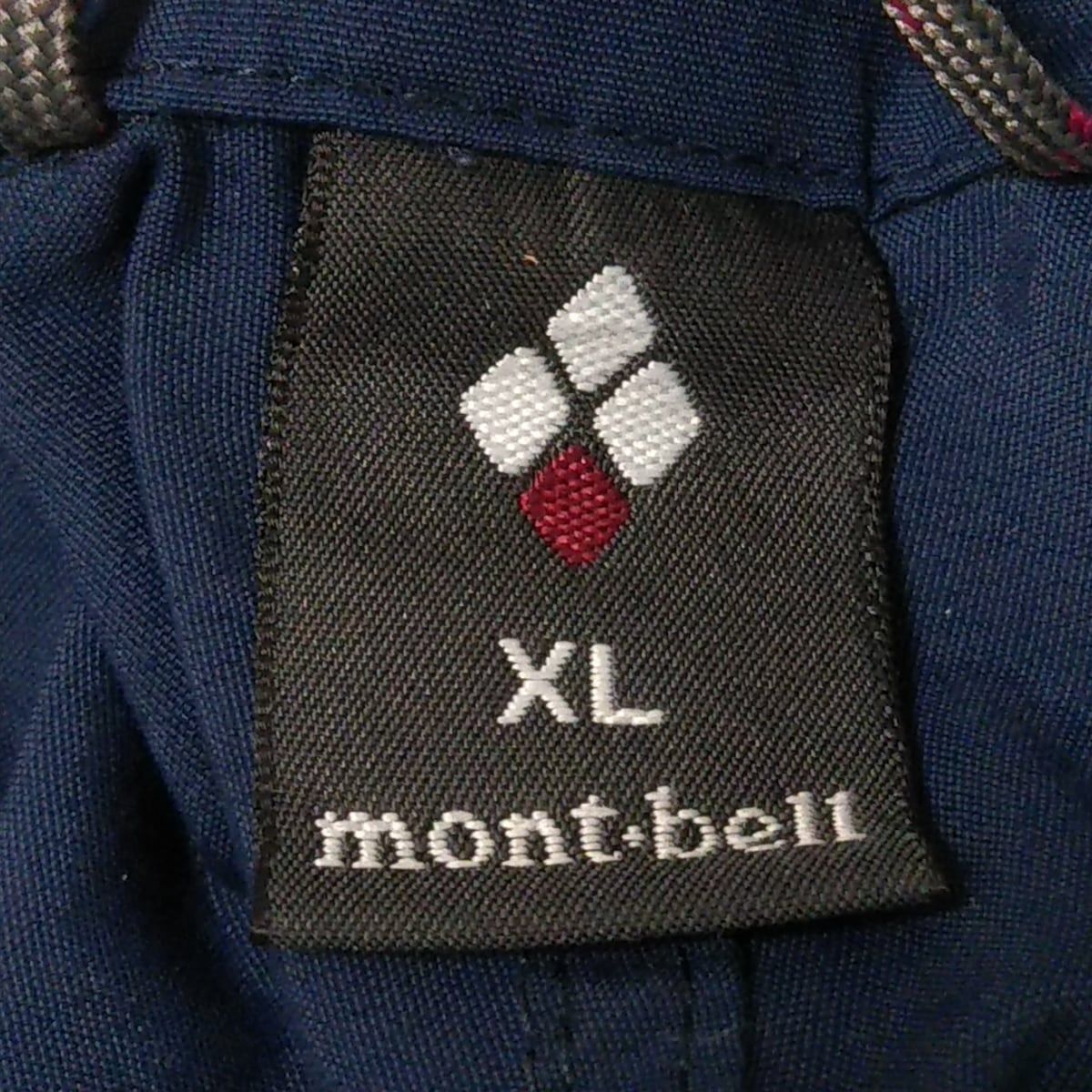 mont-bell(モンベル) ブルゾン サイズXL レディース美品  - ダークネイビー 長袖/ジップアップ/春/夏 ナイロン