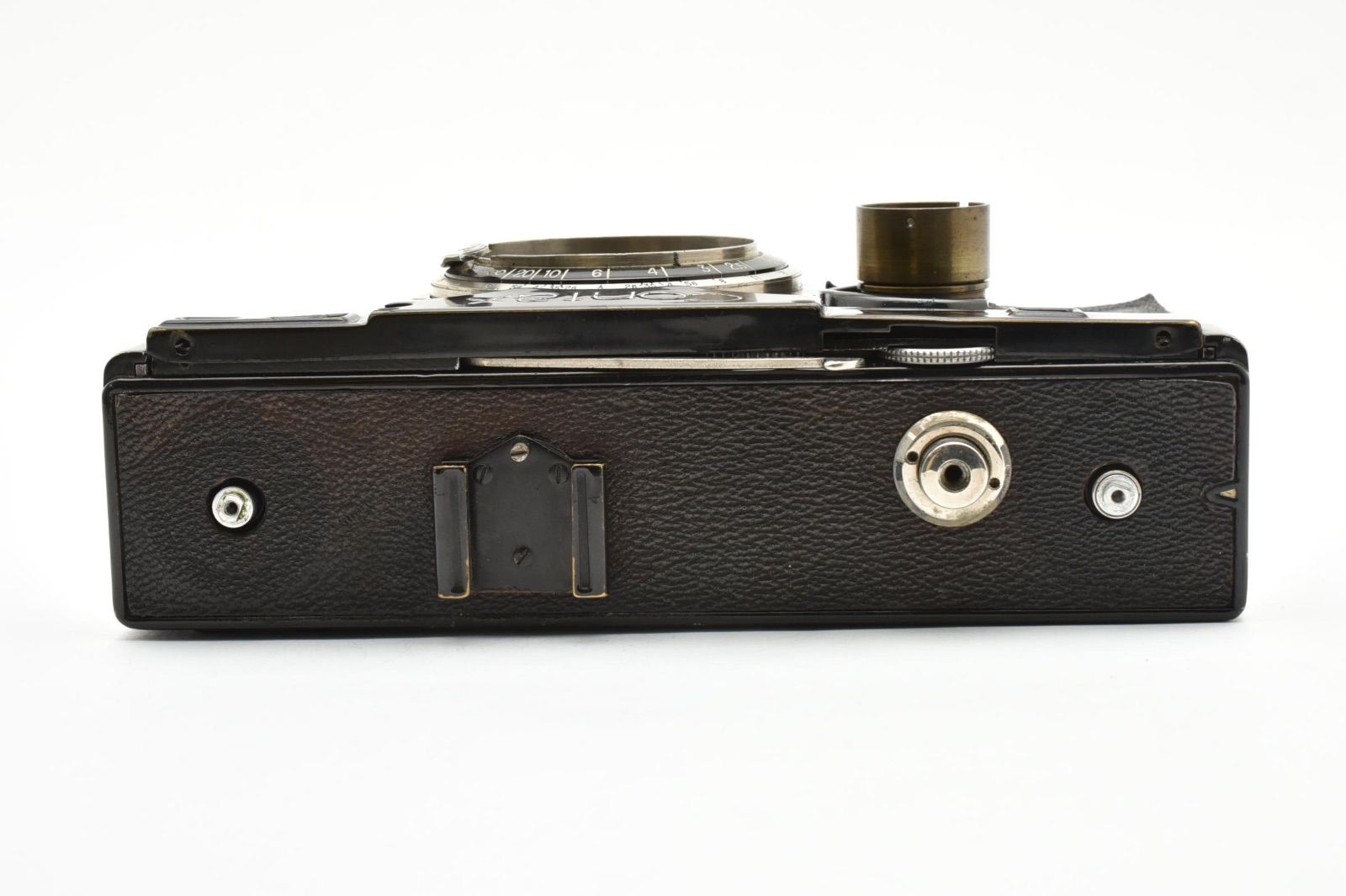 【フジヤカメラ】ジャンク品 ZEISS IKON ContaxⅠ型 ＆ Tessar 5cm F2.8 ツァイス イコン ブラックコンタックス テッサー付 標準セット AB品] ZEISS IKON CONTAX IIIa+Sonnar 50mm F1.5＊後期型＊メーター
