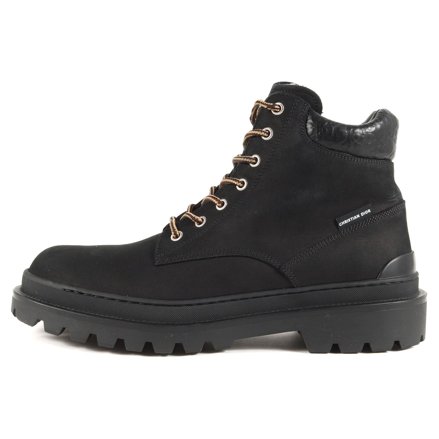 Dior homme 20AW オブリーク エンボス レザー ワーク ブーツ