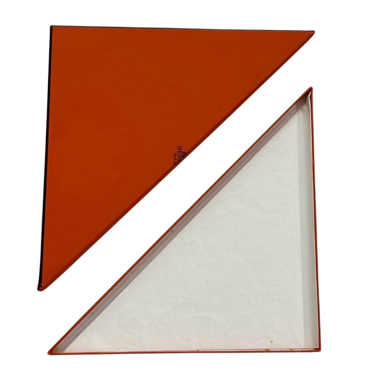 HERMES エルメス スカーフ 黄系 三角 ドット ポワンテュ ポワントゥ