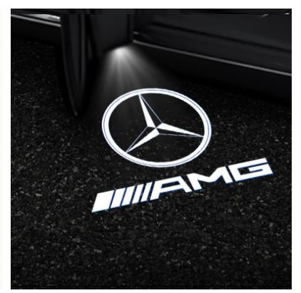 Mercedes Benz AMG ロゴ NEWタイプ カーテシランプ LED タイプ