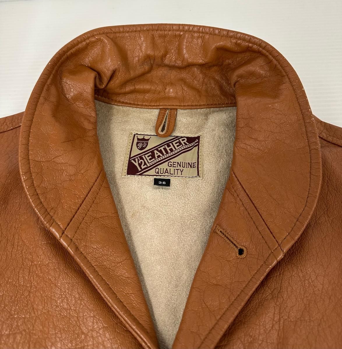 ヴィンテージ品】Y'2LEATHER ワイツーレザー レザージャケット ヴィンテージ品】Y'2LEATHER ワイツーレザー レザージャケット