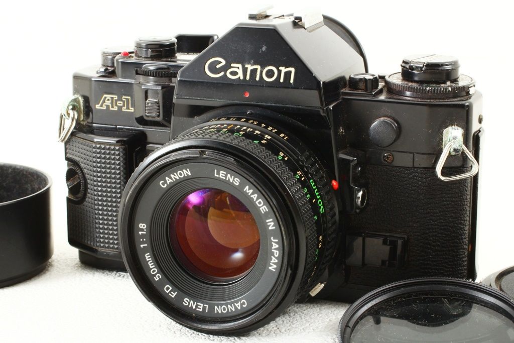 Canon A-1 New FD 50/1.8 ジャンク品 ジャンク品 Canon キヤノン A-1 New FD 50/1.8 フィルム 一眼
