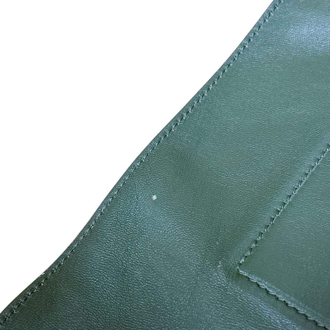 美品 ジルサンダー JIL SANDER レザー 巾着 バッグ ドローストリング 
