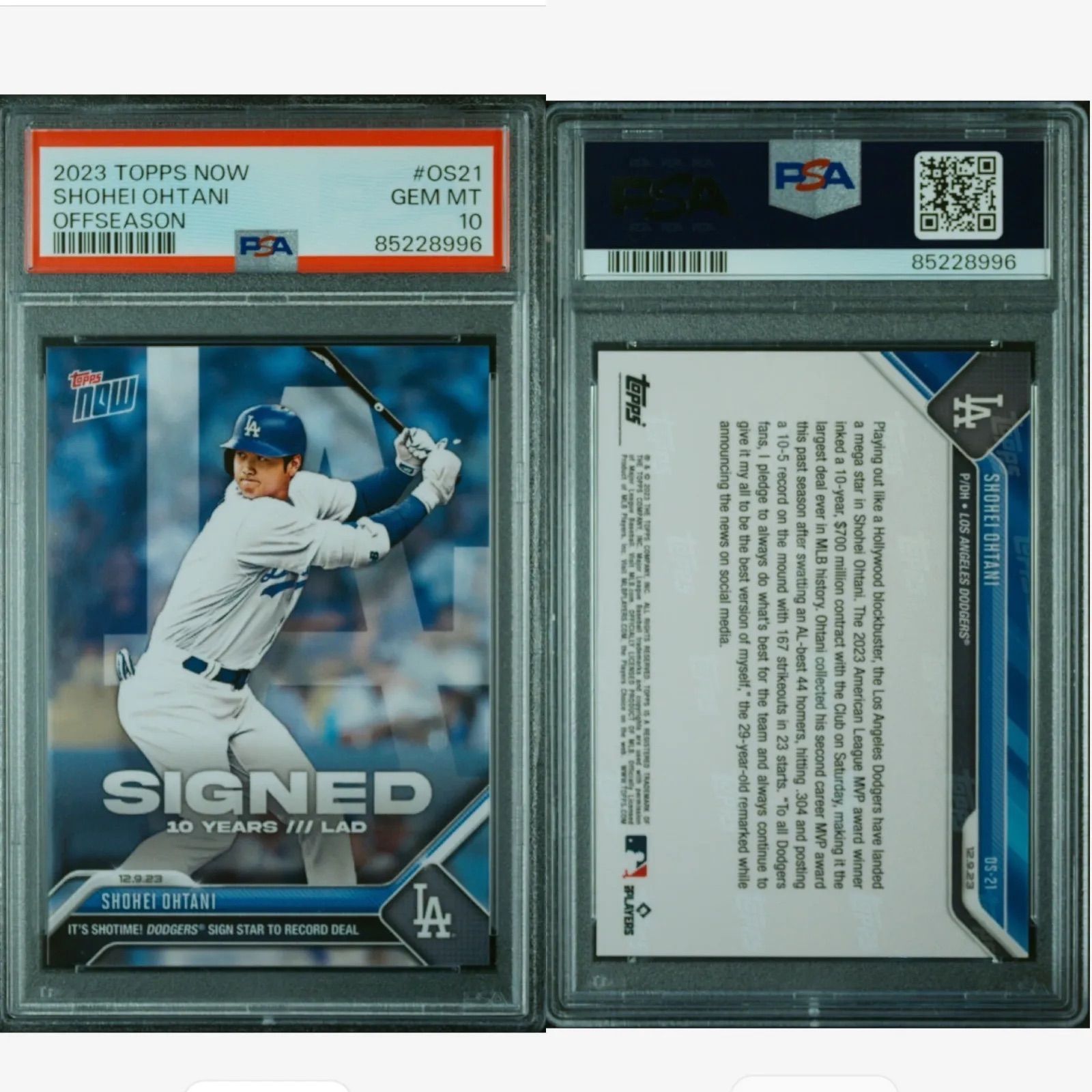 大谷翔平 2024 かわゆく TOPPS 50/50達成 3HR 10RBI #ODB38 【PSA10 