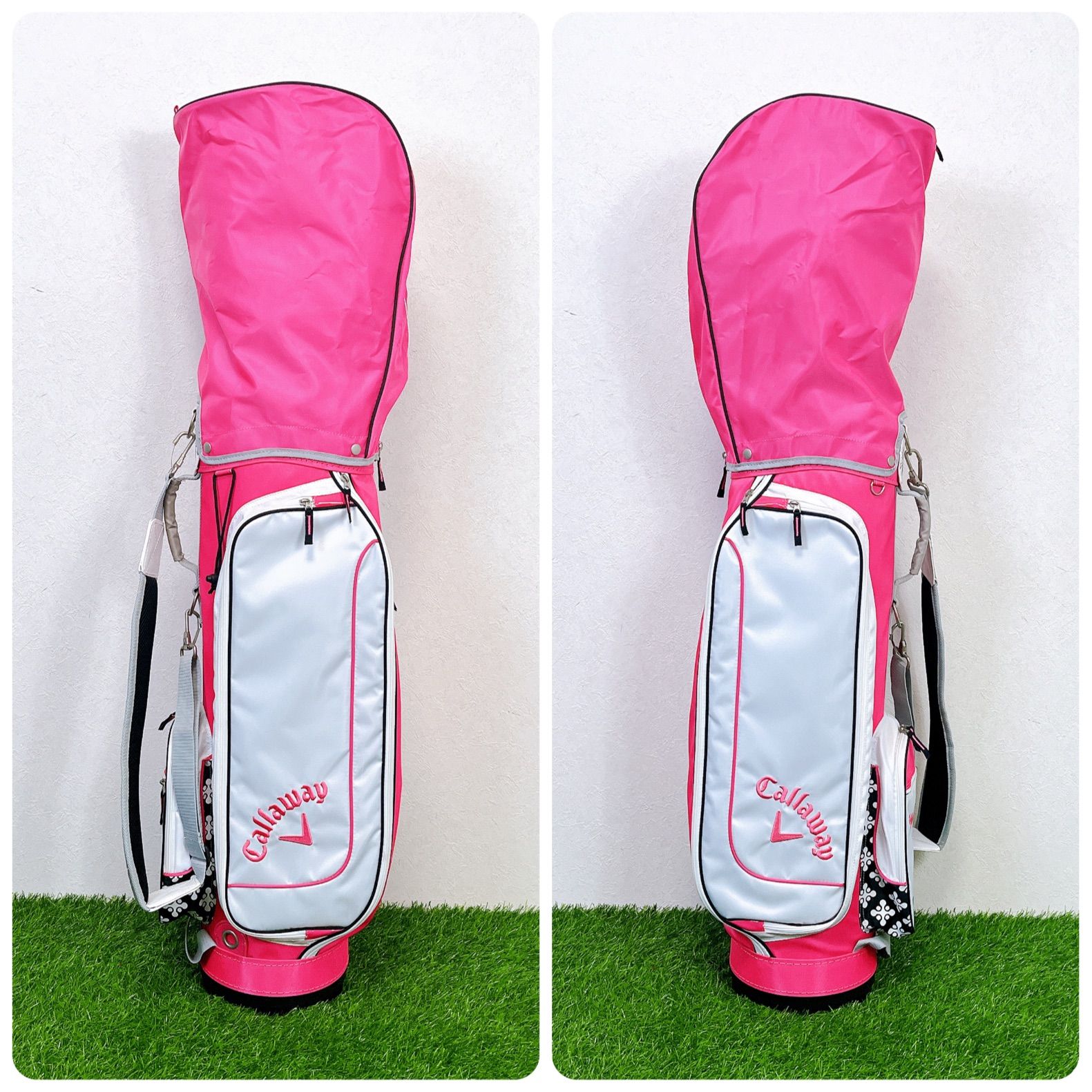 【美品】希少 レディースレフティワールドイーグル×ピンクラッシュ ゴルフセット 美品】希少 レディースレフティ ワールドイーグル×ピンクラッシュ