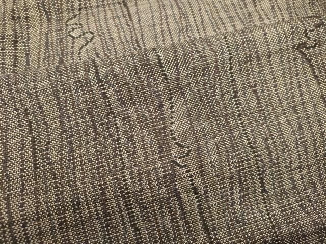 平和屋着物○本場大島紬 9マルキ 抽象文様 正絹 逸品 DAAS2494tw