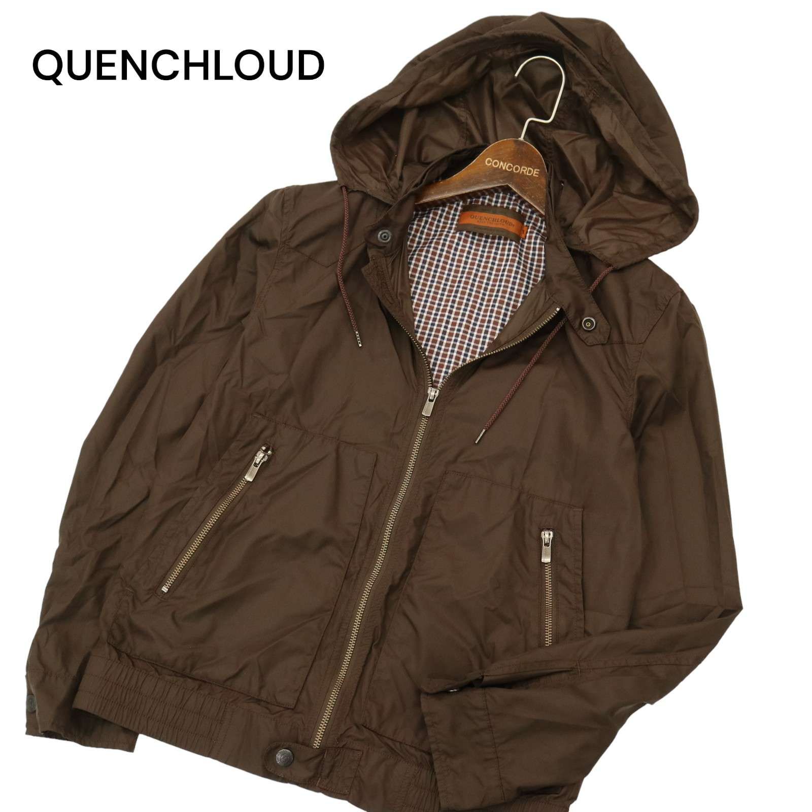 QUENCHLOUD クエンチラウド 2WAY!! フード着脱可☆ ナイロン ジップ 