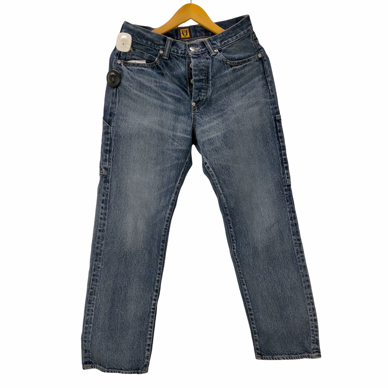 ヒューマンメイド HUMAN MADE STORM COWBOY STRAIGHT DENIMボタン 