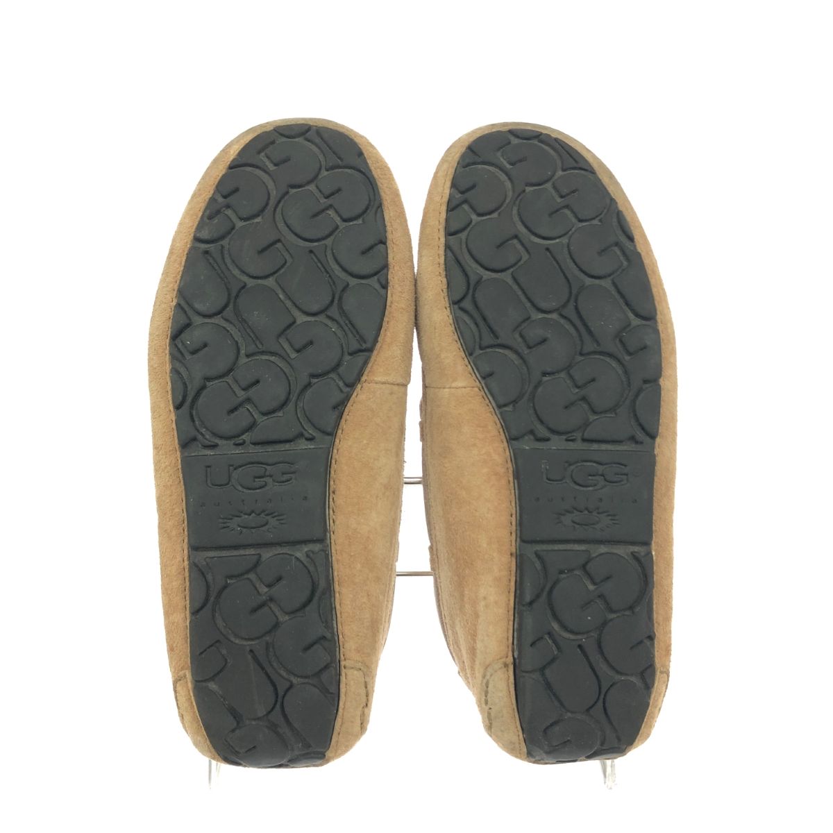 UGG アグ 表記サイズ:24cm ムートン モカシンシューズ ベージュ
