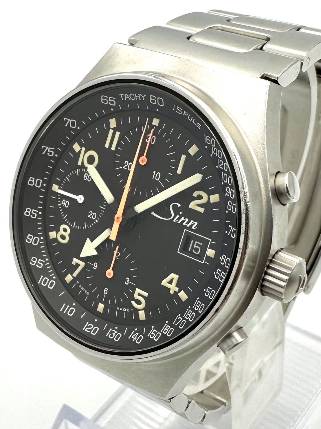 SINN 144.GMT クロノグラフ デイト 自動巻き時計 - メルカリ