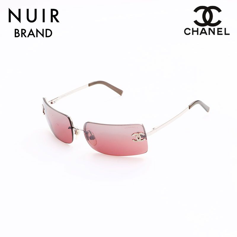 CHANEL シャネル サングラス ラインストーンココマーク - メルカリ