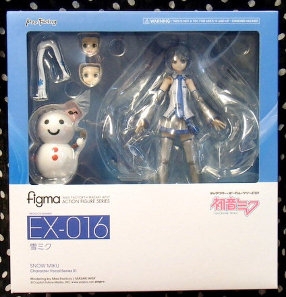 【未開封品】雪ミク figma EX-016 レビュー】 マックスファクトリー ワンダーフェスティバル 2014