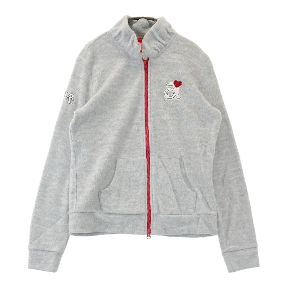 サイズ：38 ARCHIVIO アルチビオ 起毛 ジップジャケット グレー系