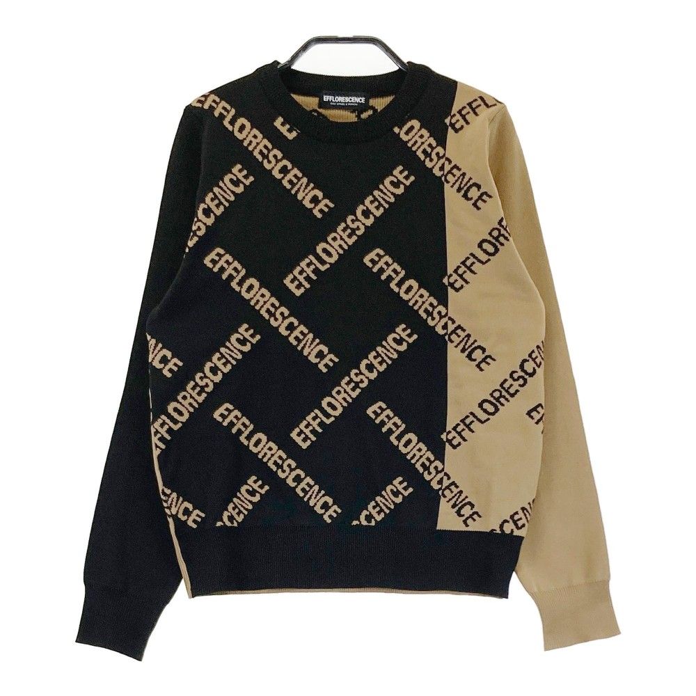 新版タグ付き完売品: BRIEFING ネイビー セーター レディースM セリーヌ CELINE ニット セーター トリオンフ ボクシー クルー