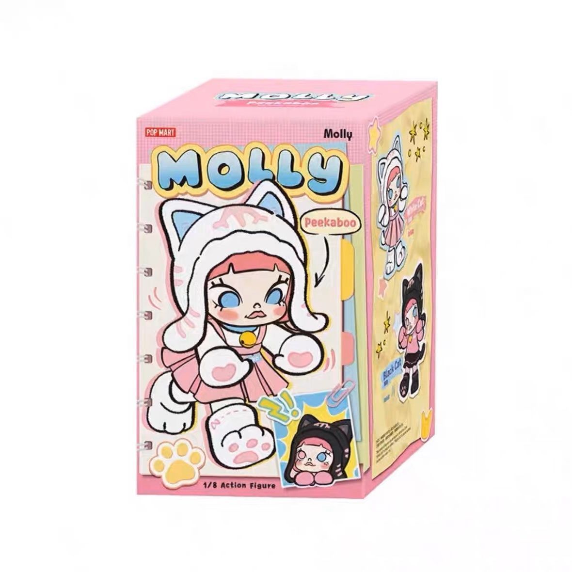 MOLLYかくれんぼ8/1可動ぬいぐるみシークレット 新品 POP MART MOLLY Peekaboo 1/8 可動人形 ぬいぐるみ