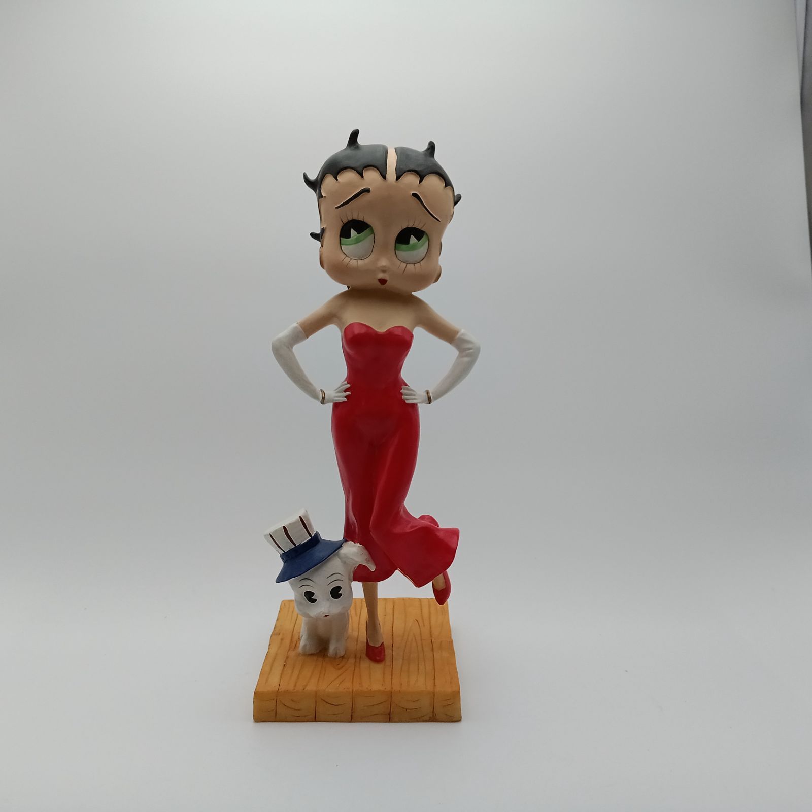 ベティブープ　BettyBoop 特大人形　置物　ビンテージ品　中古品 ヴィンテージ ベティちゃん Betty Boop ベティ ブープ 35.5cm