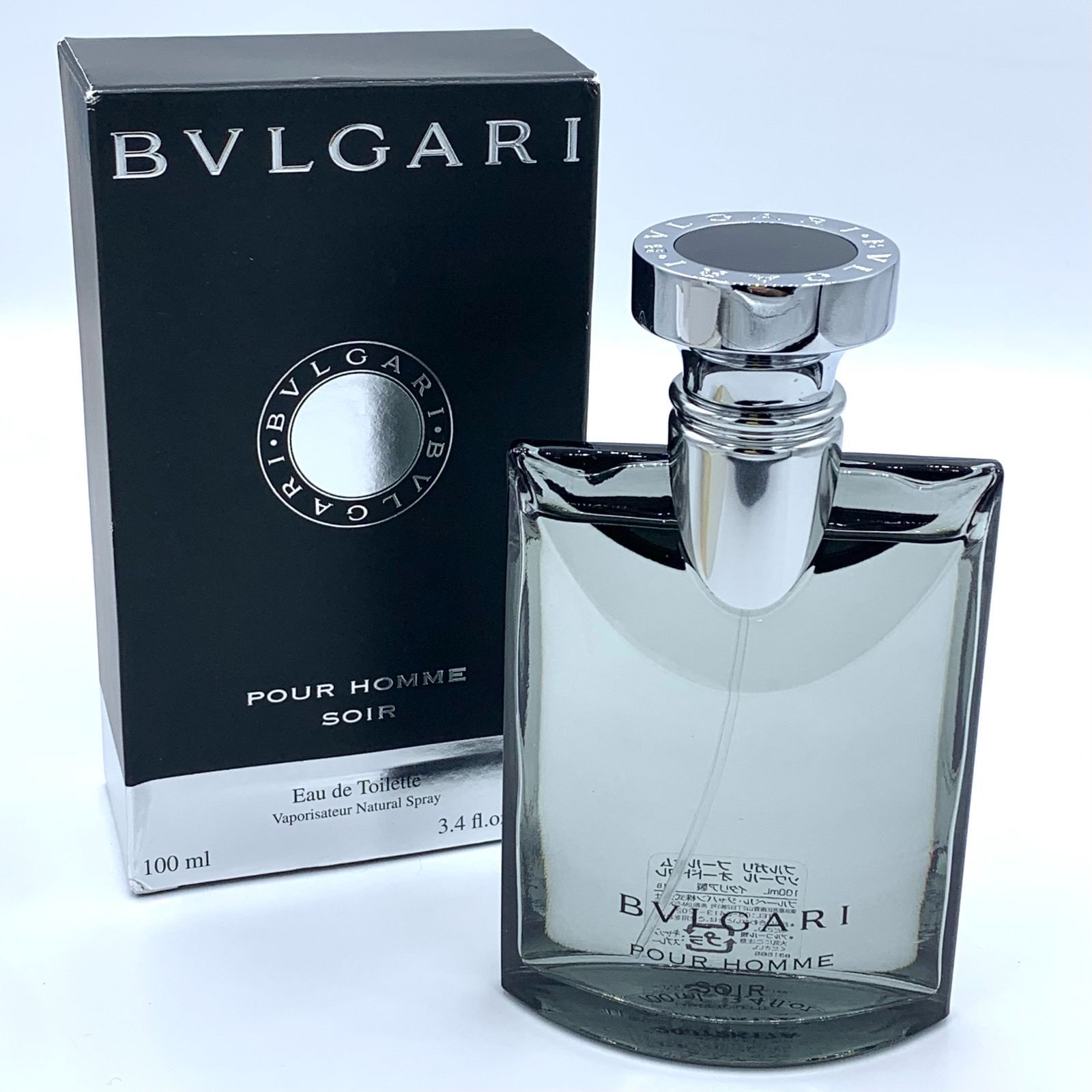 [正規品] BVLGARI Pour Homme Soir 100ml 新品 ▽【未使用品】BVLGARI/ブルガリ POUR HOMME/プールオム SOIR/ソワール