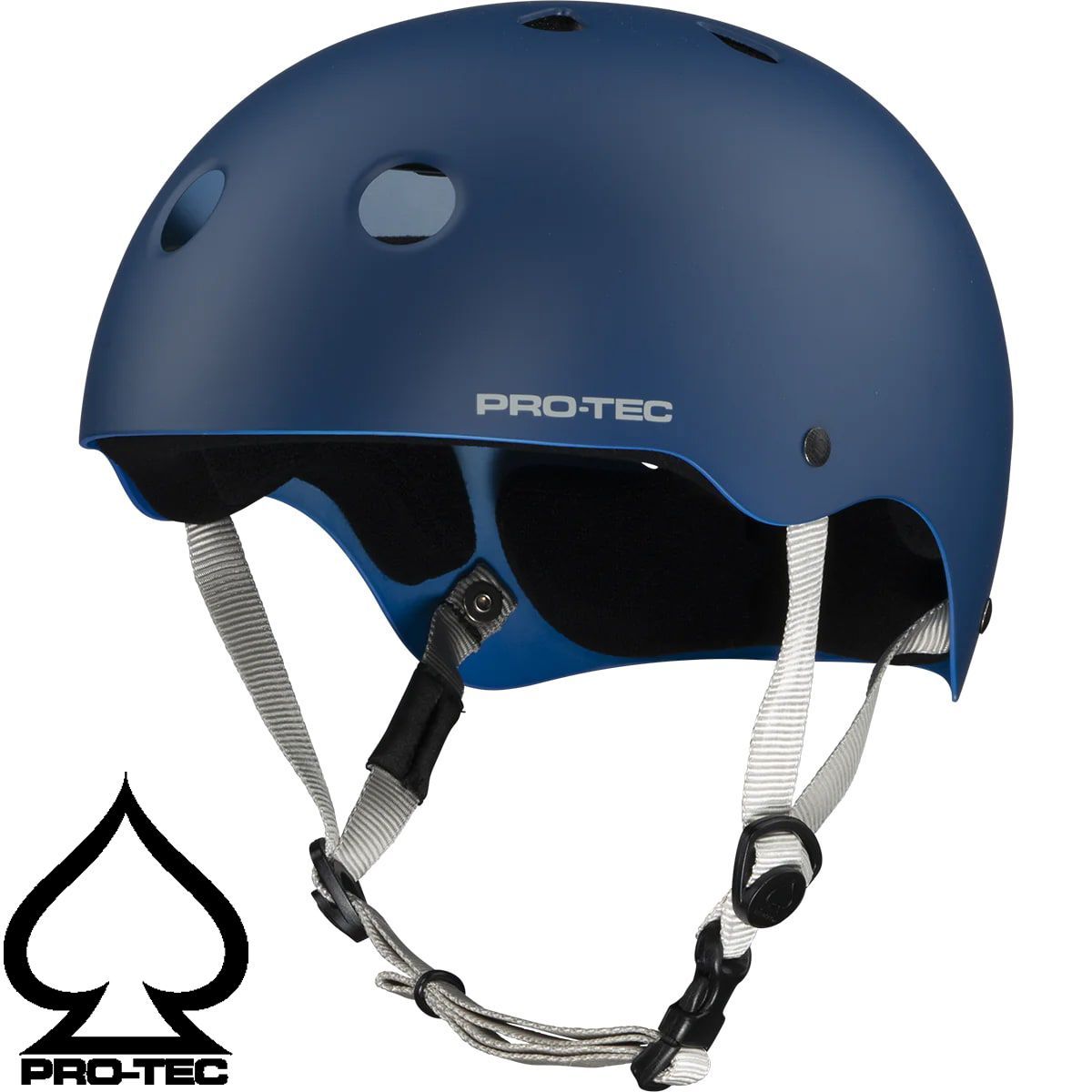 正規輸入品 PRO-TEC CLASSIC SKATE MATTE BLUE プロテック スケートヘルメット クラシックスケート マットブルー